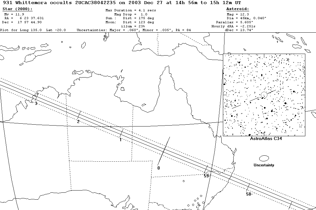 Whittemora Update Map