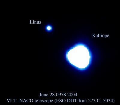 VLT Observation of Kalliope and Linus - 2004 June 28