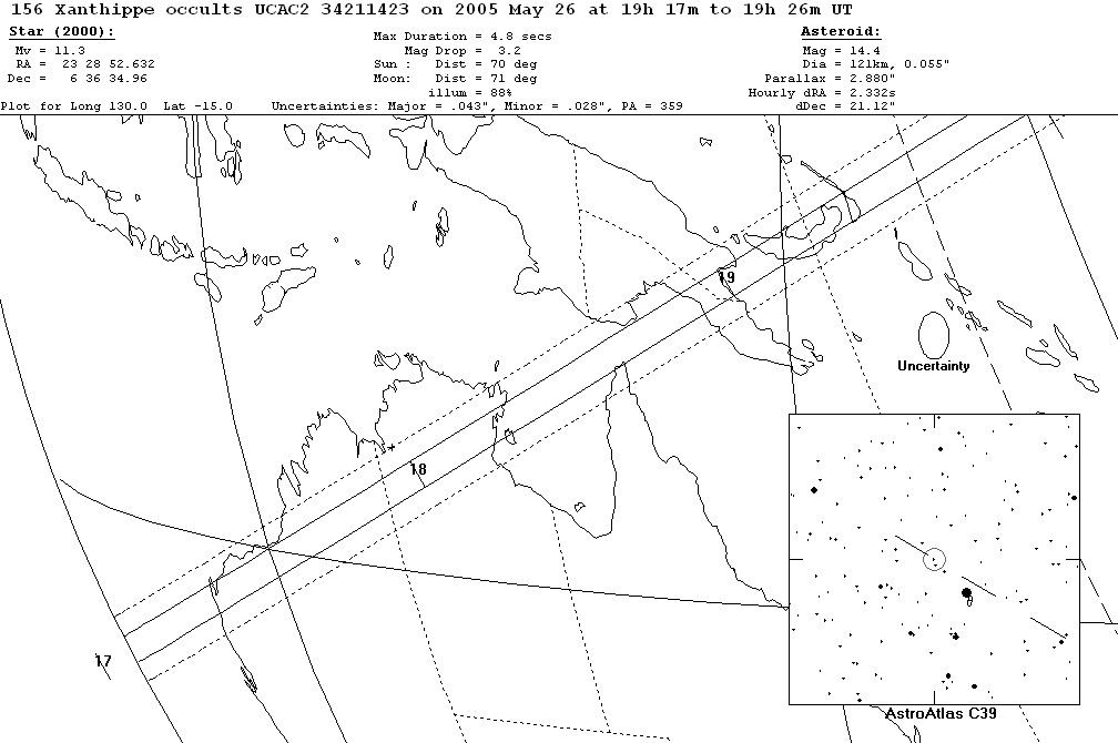 Xanthippe Update Map