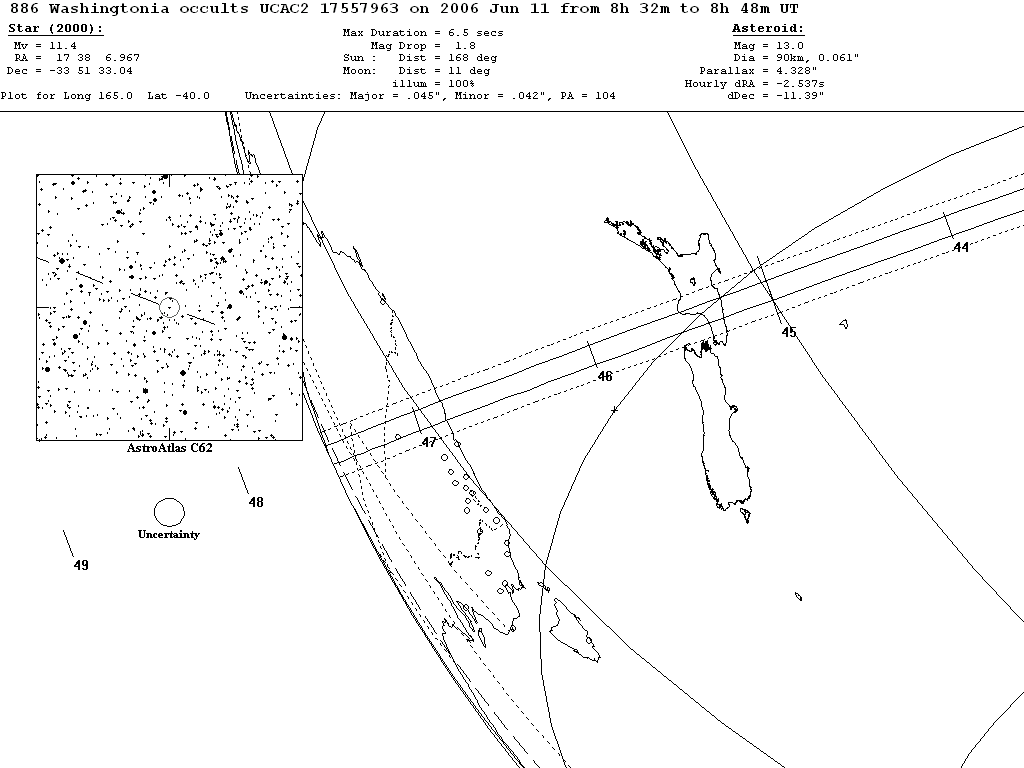 Washingtonia Update Map