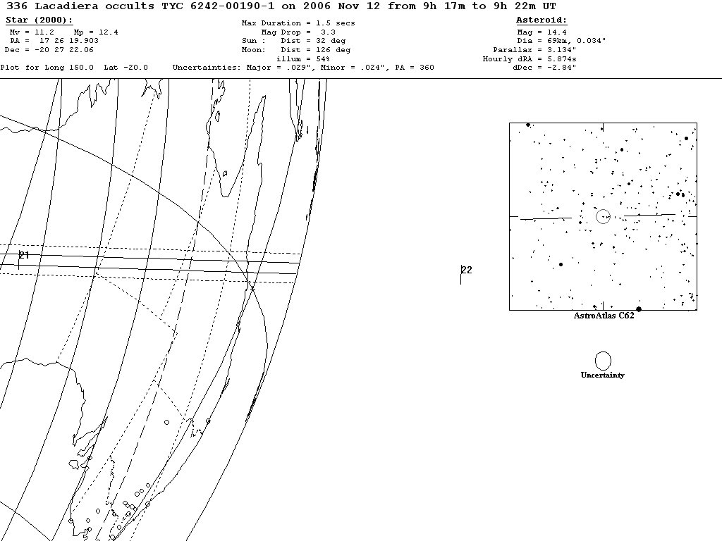 Lacadiera Update Map