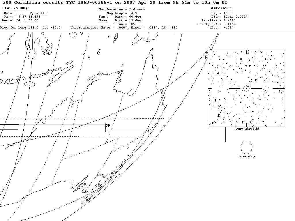 Geraldina Update Map