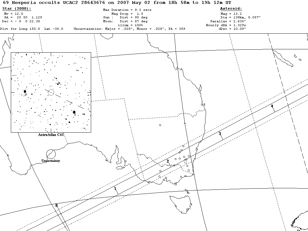 Hesperia Update Map