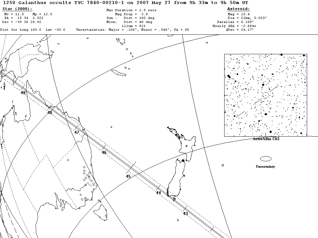 Galanthus Update Map