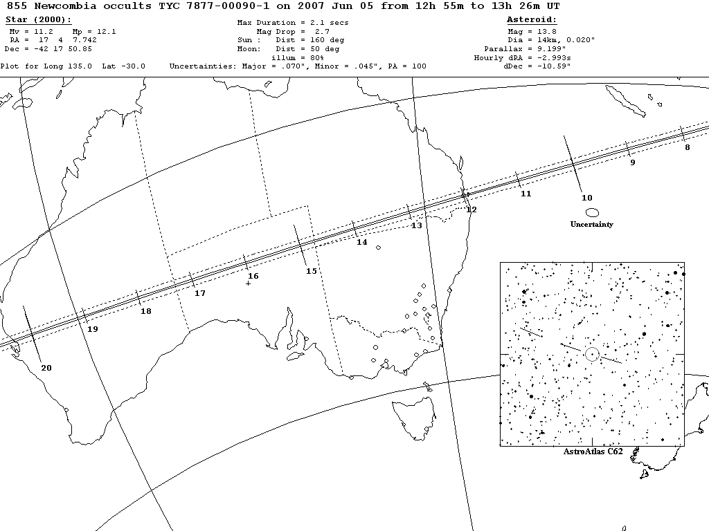Newcombia Update Map