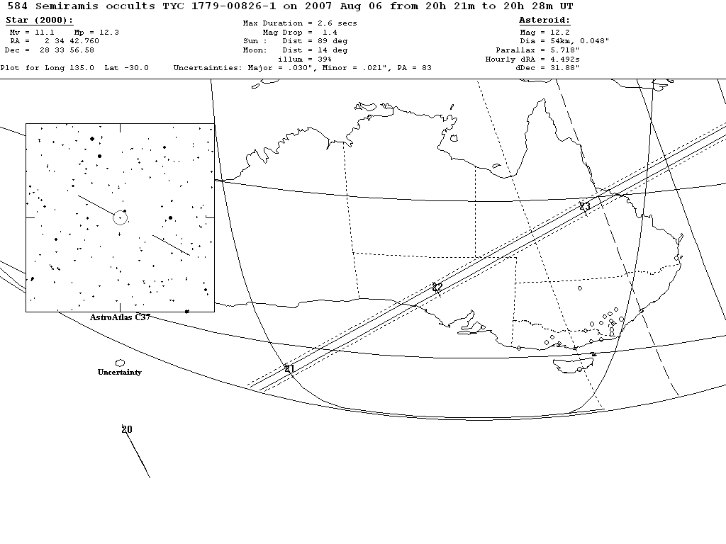 Semiramis Update Map