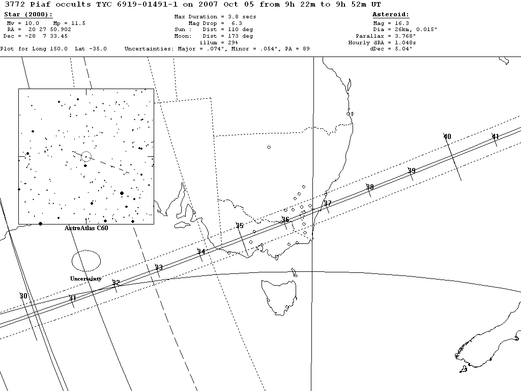 Piaf Update Map
