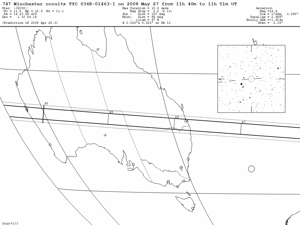 Winchester Update Map