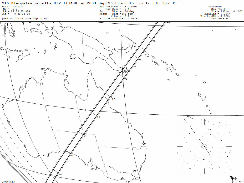 Kleopatra Update Map