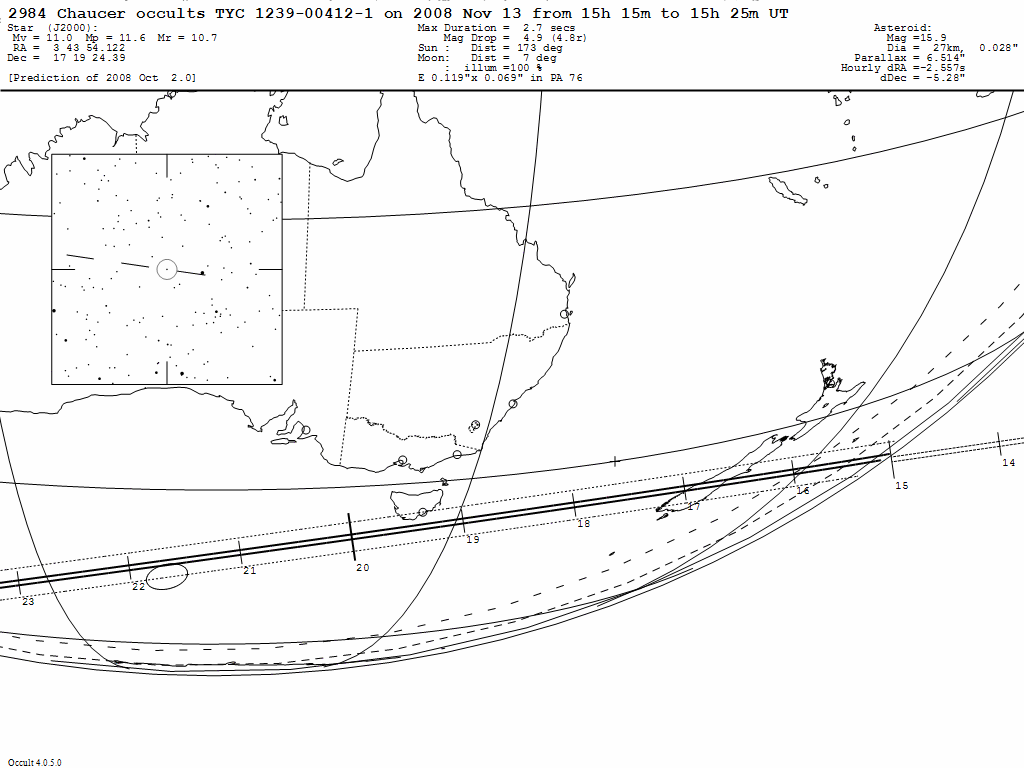 Chaucer Update Map