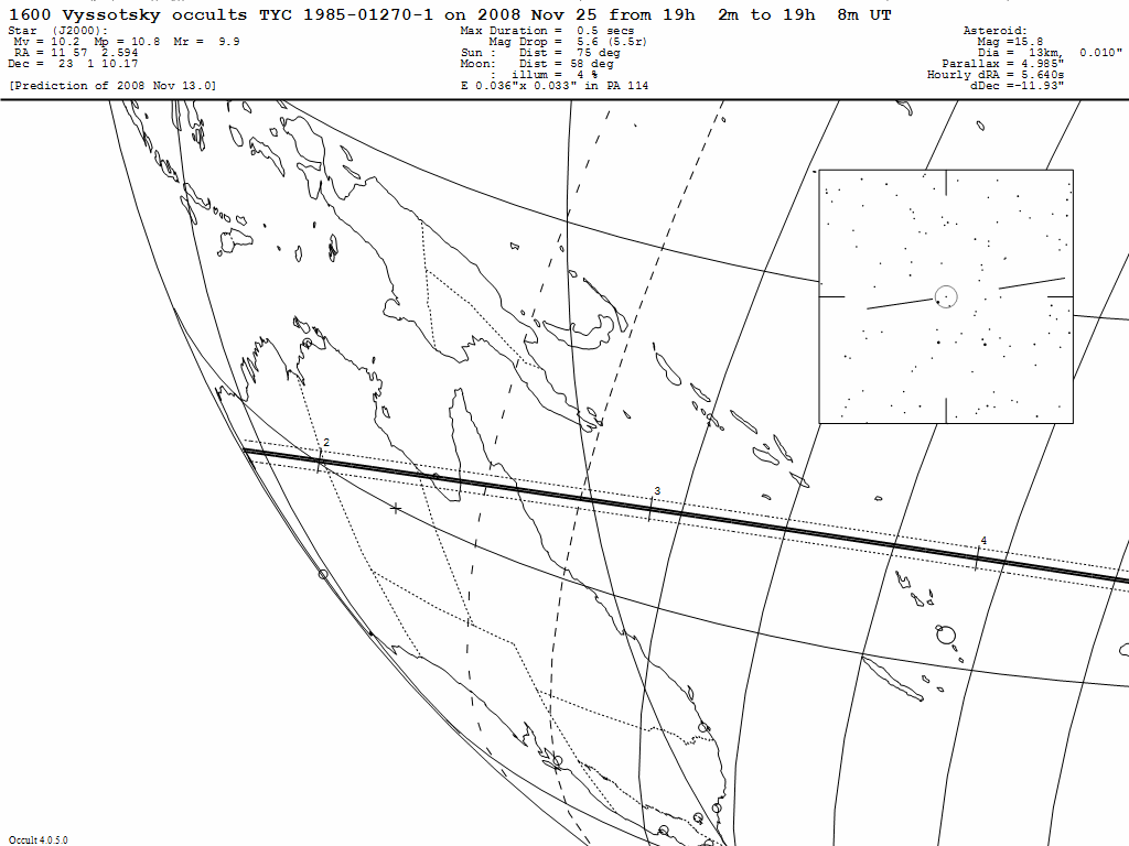 Vyssotsky Update Map