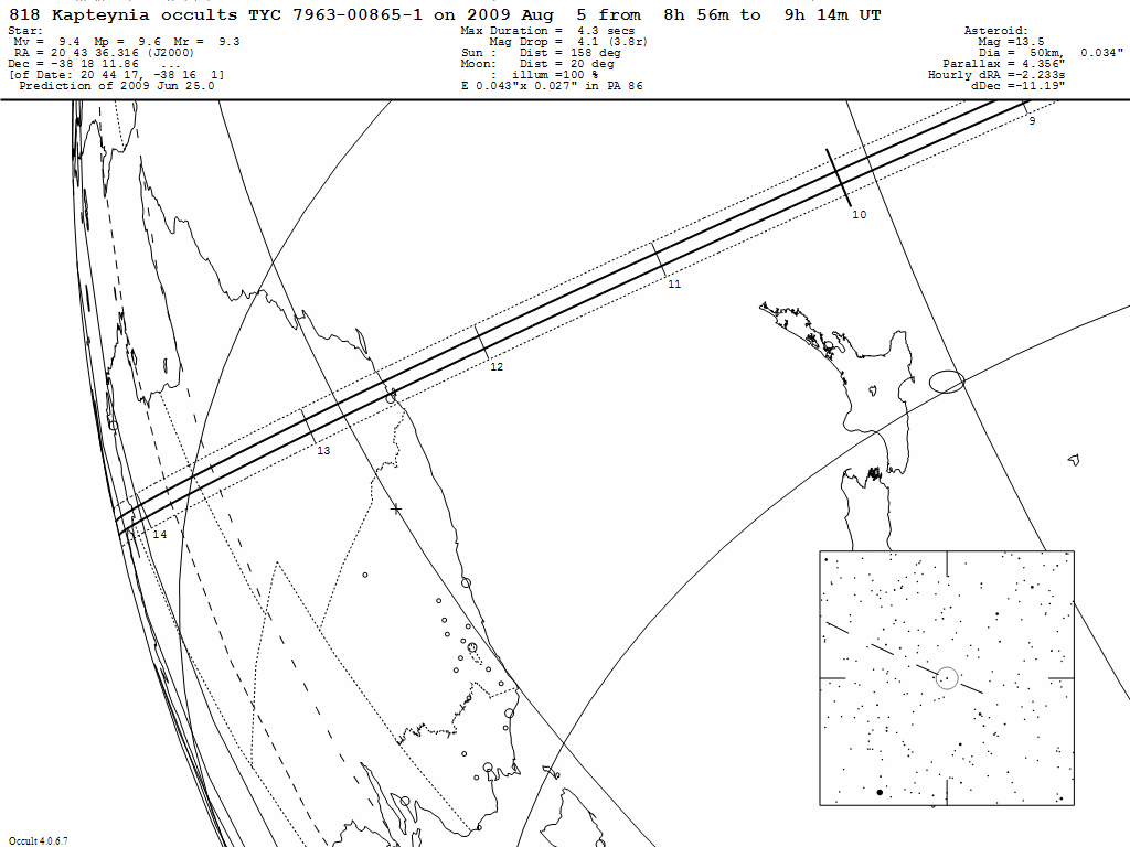 Kapteynia Update Map