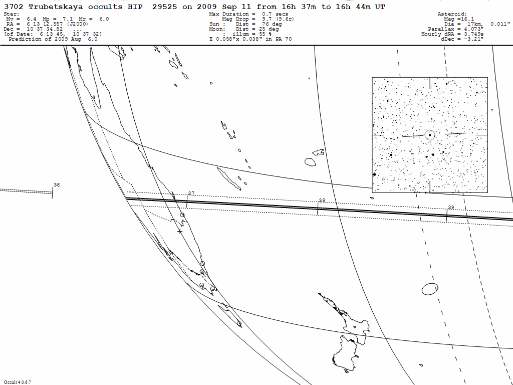 Trubetskaya Update Map