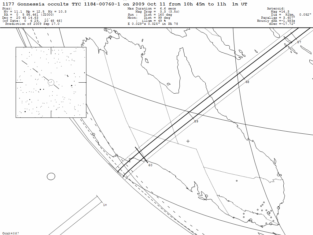 Gonnessia Update Map