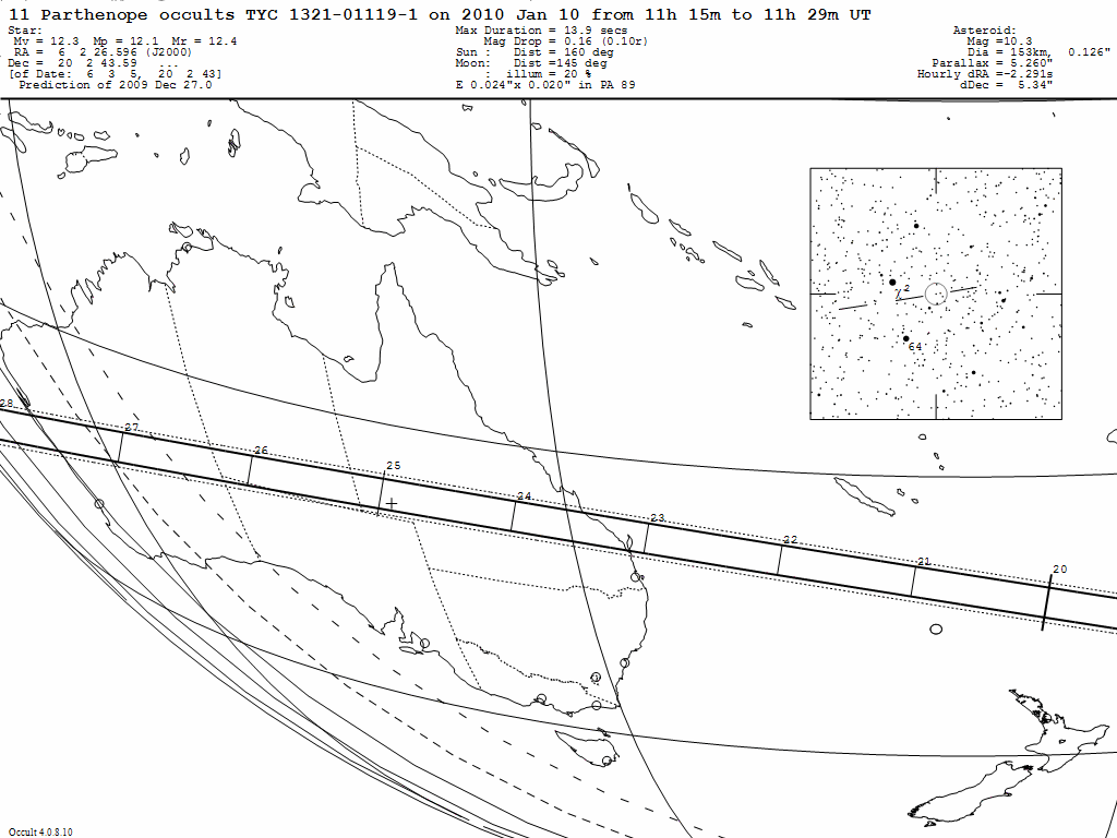 Parthenope Update Map