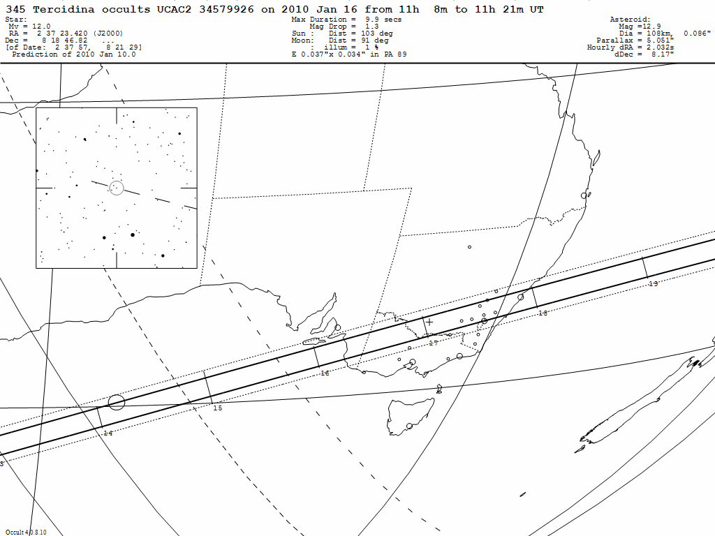 Tercidina Update Map