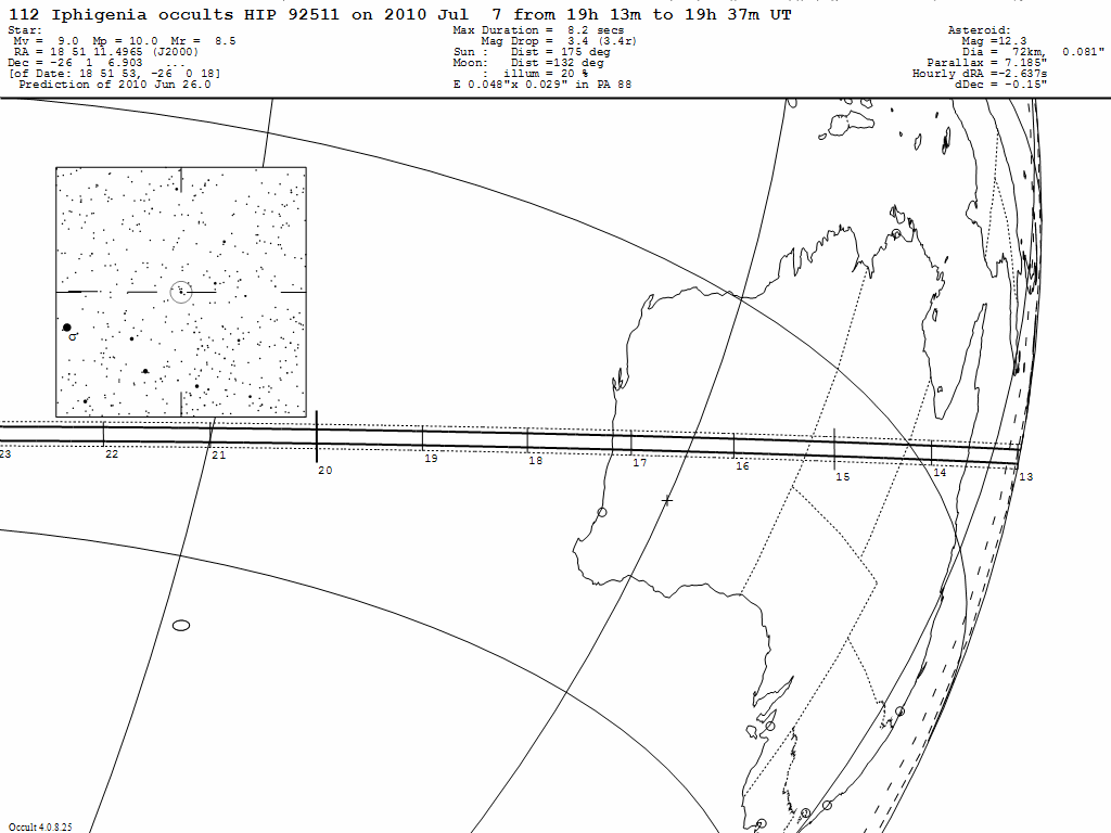 Iphigenia Update Map