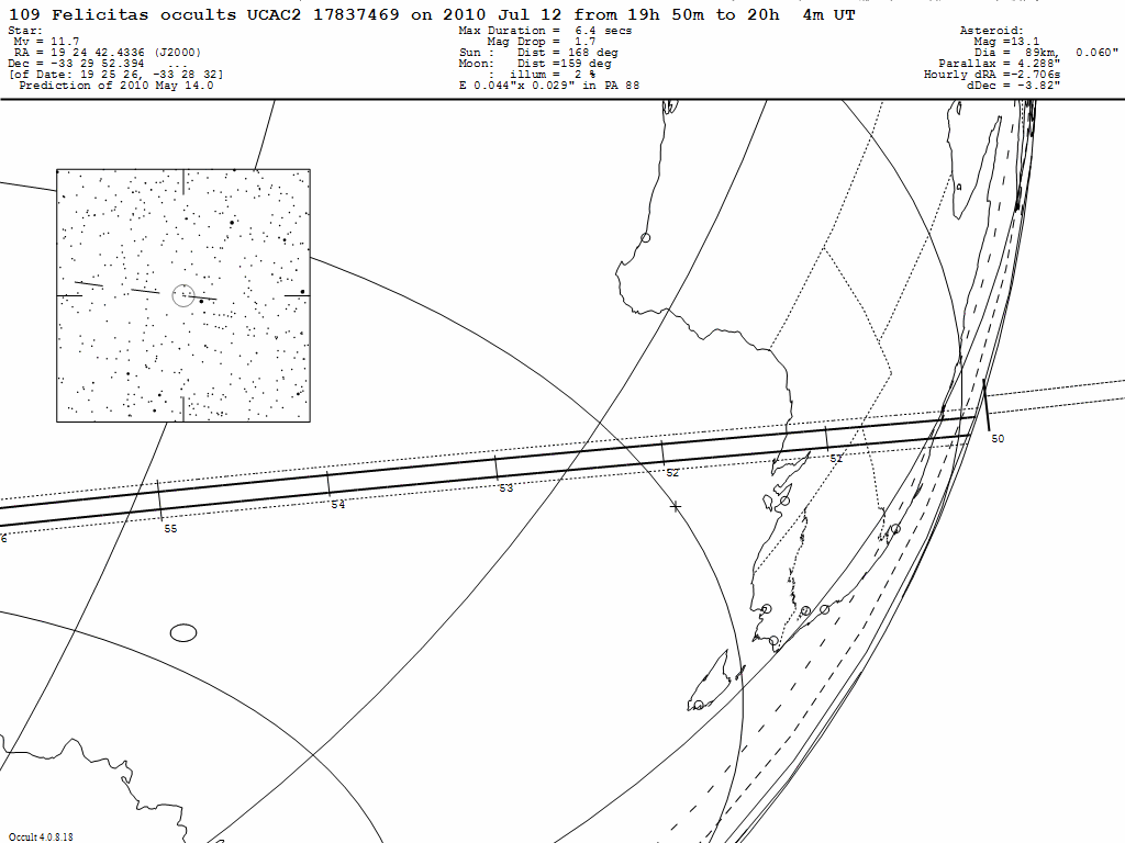 Felicitas Update Map