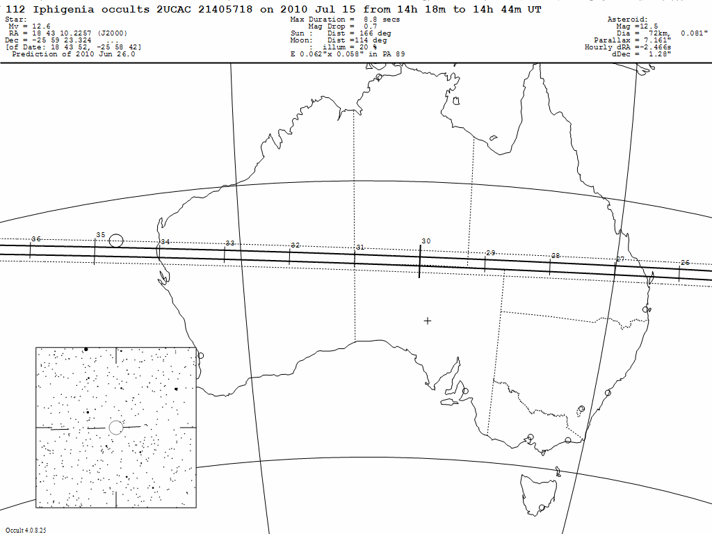 Iphigenia Update Map