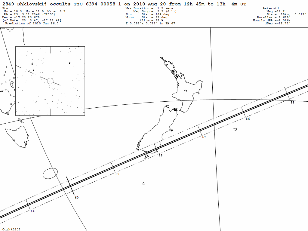 Shklovskij Update Map