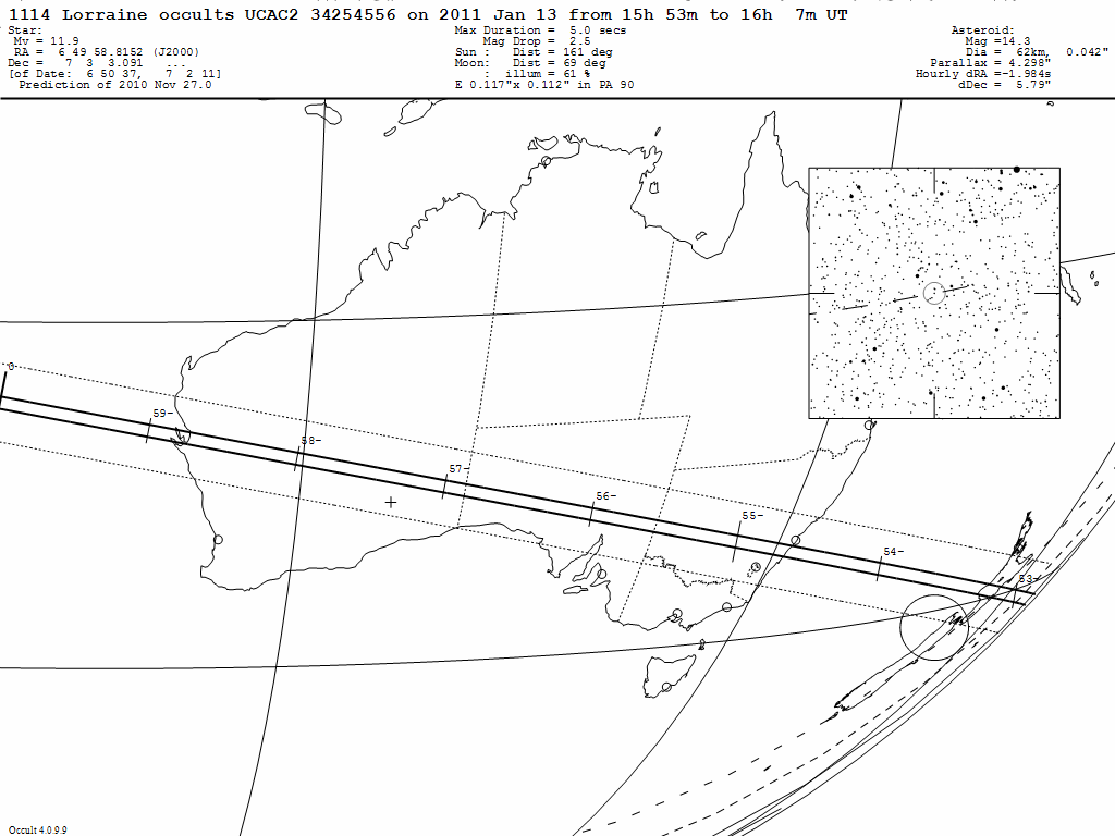Lorraine Update Map