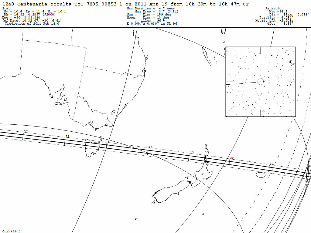 Centenaria Update Map