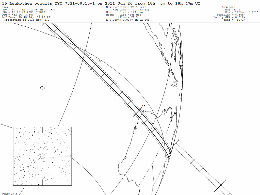 Leukothea Update Map