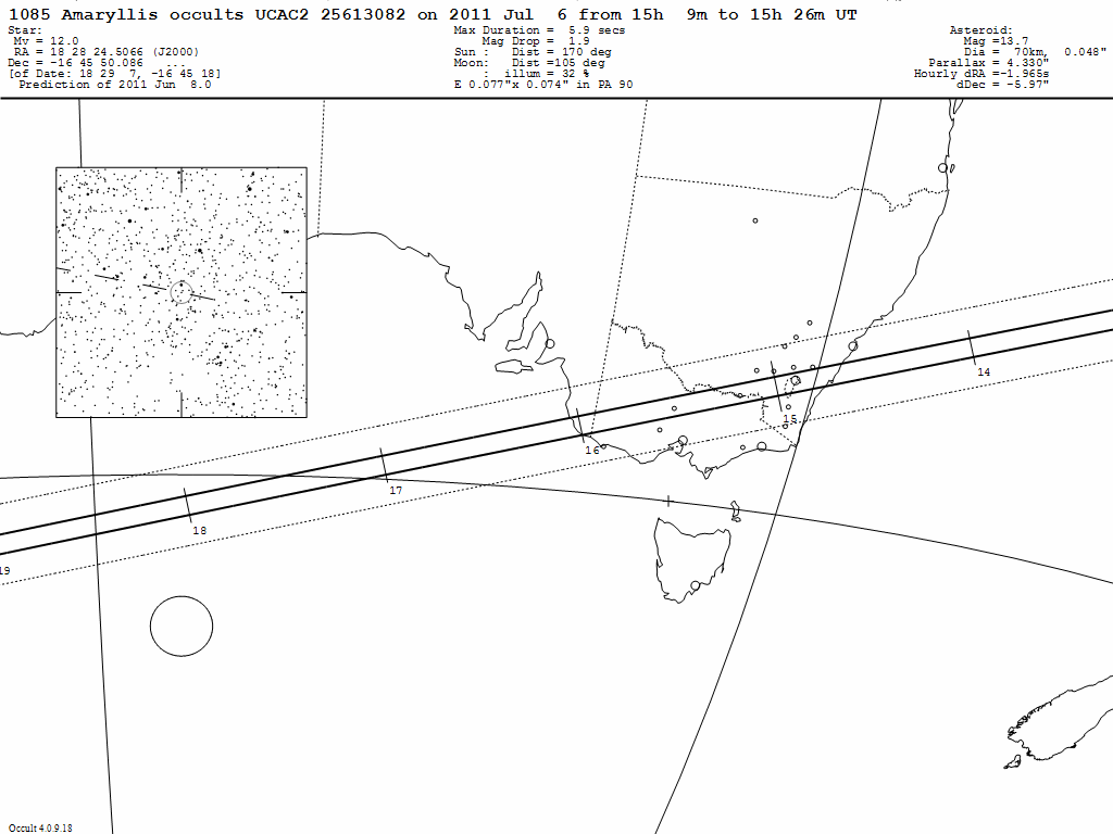 Amaryllis Update Map