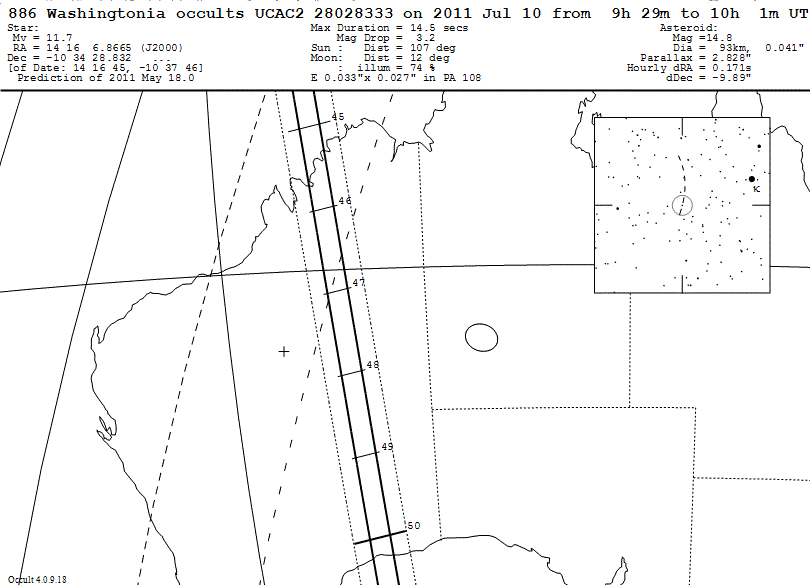 Washingtonia Update Map