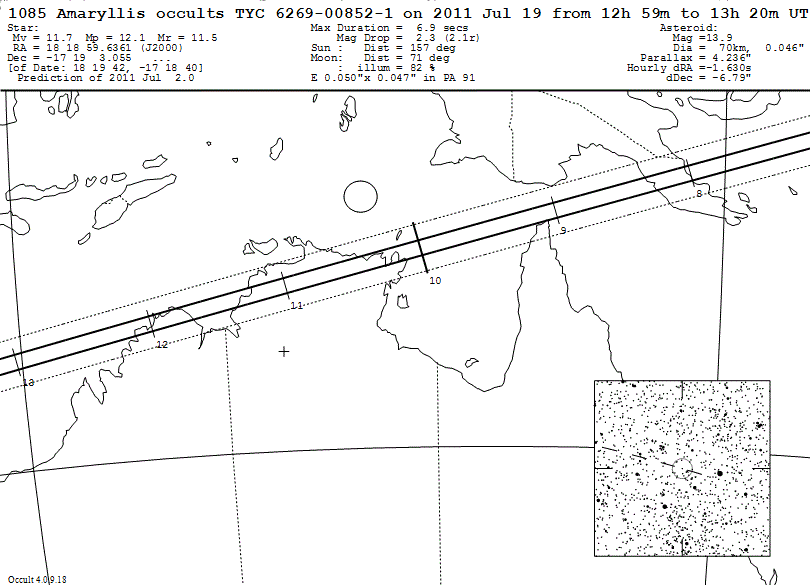 Amaryllis Update Map