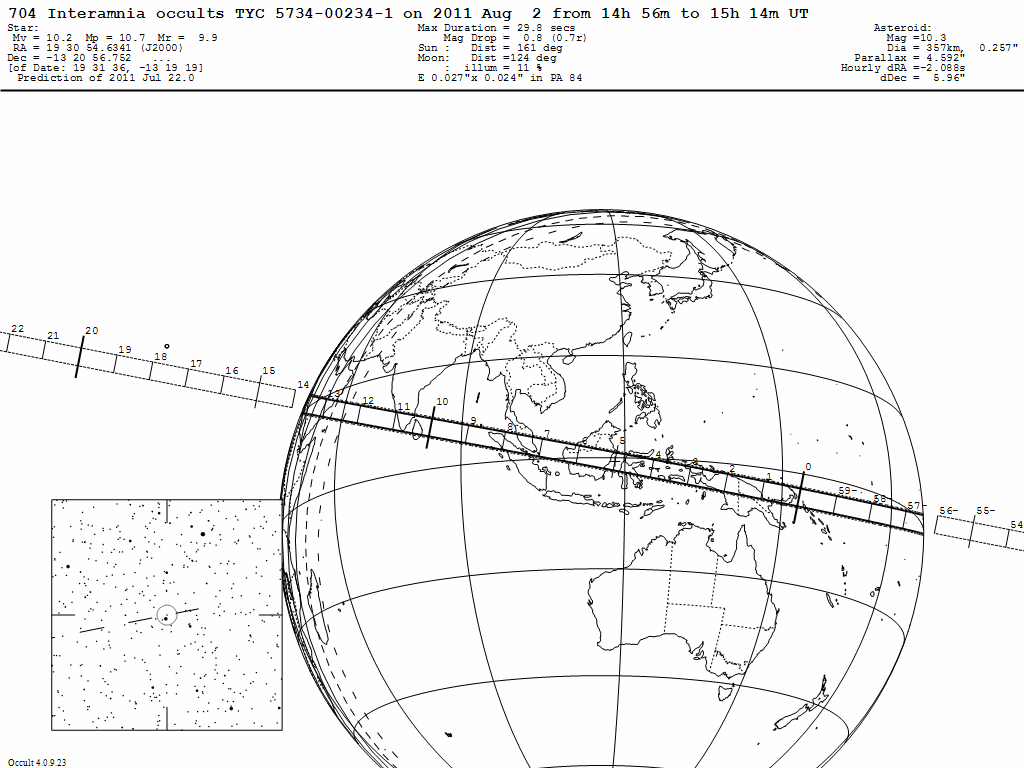 Interamnia Update Map