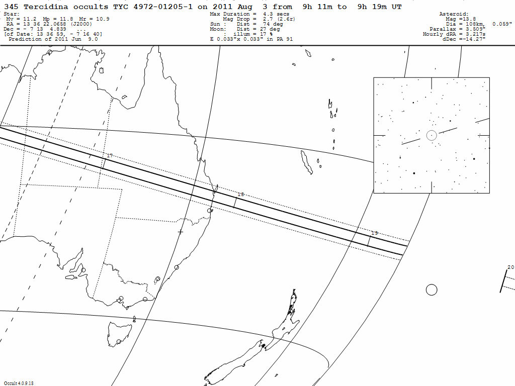 Tercidina Update Map