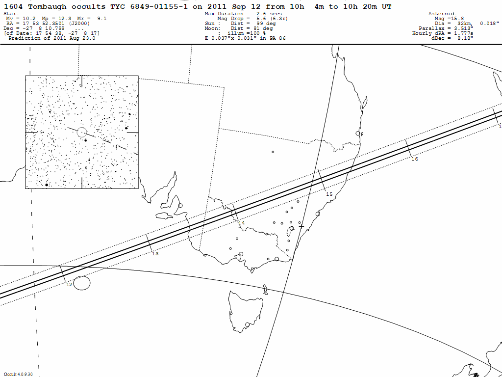 Tombaugh Update Map