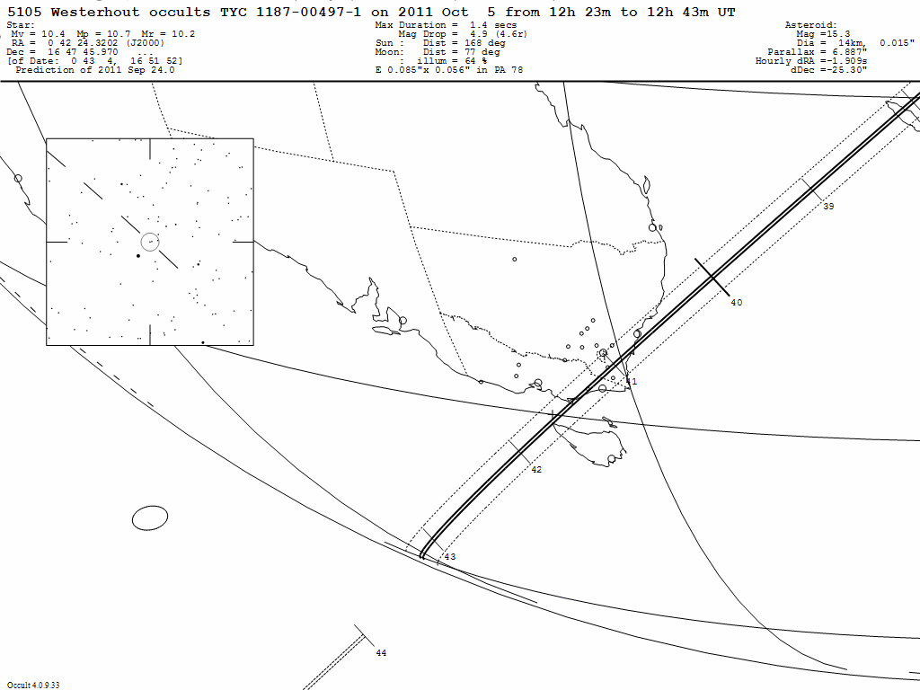 Westerhout Update Map