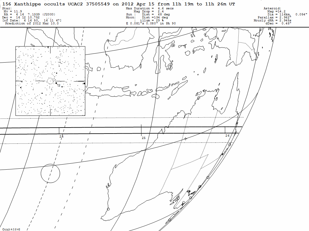 Xanthippe Update Map