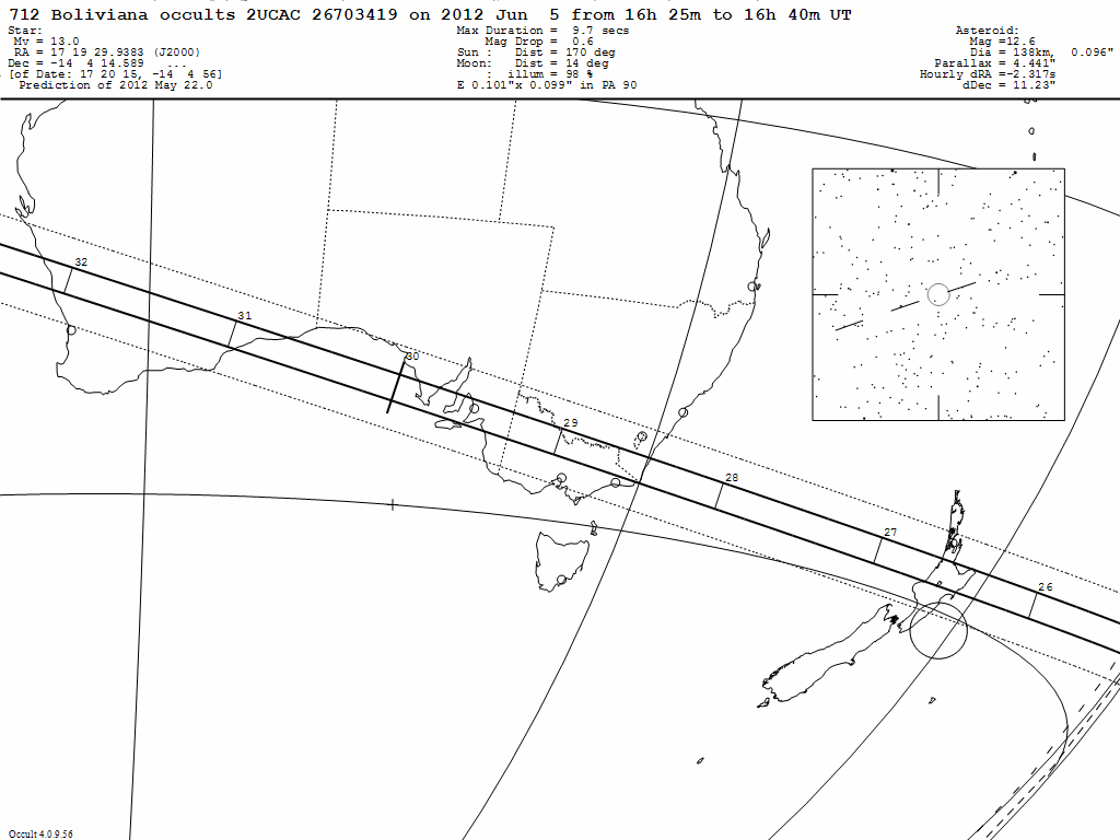 Boliviana Update Map
