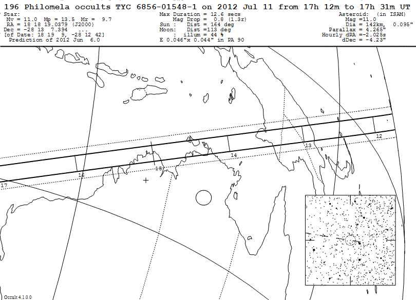 Philomela Update Map