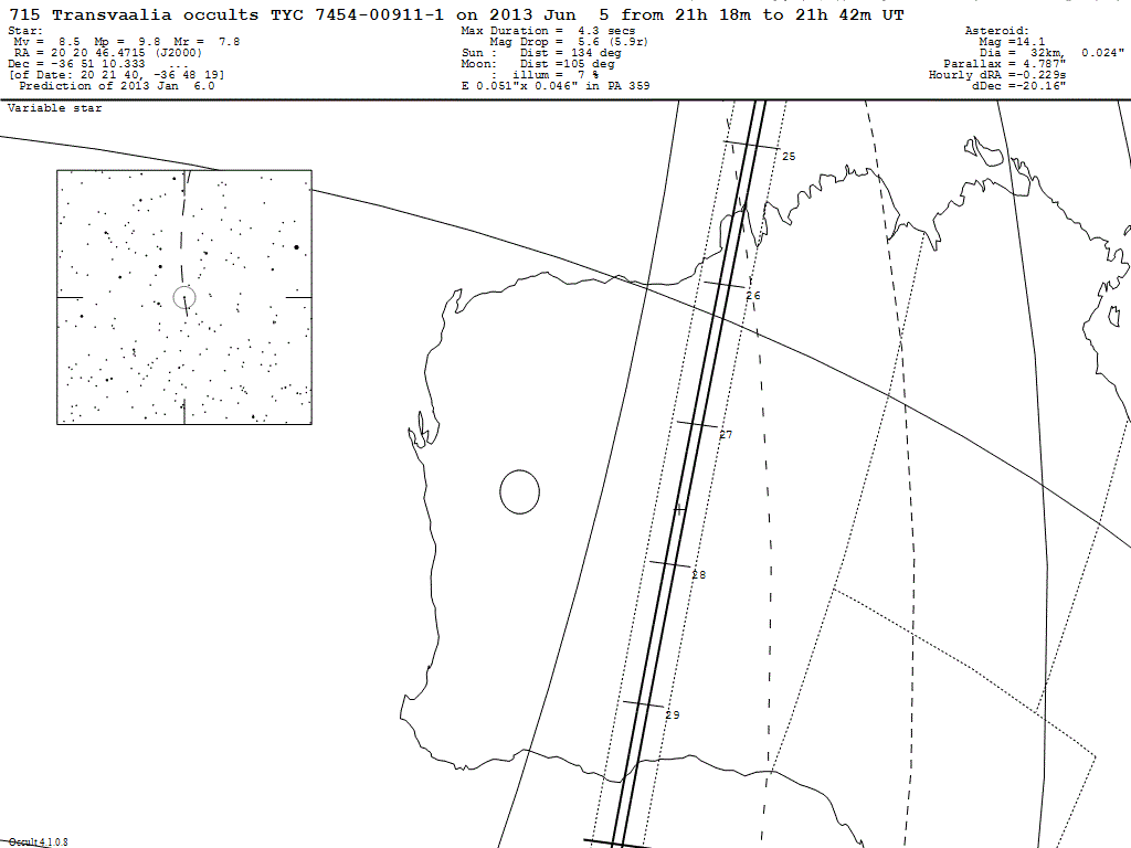 Transvaalia Update Map