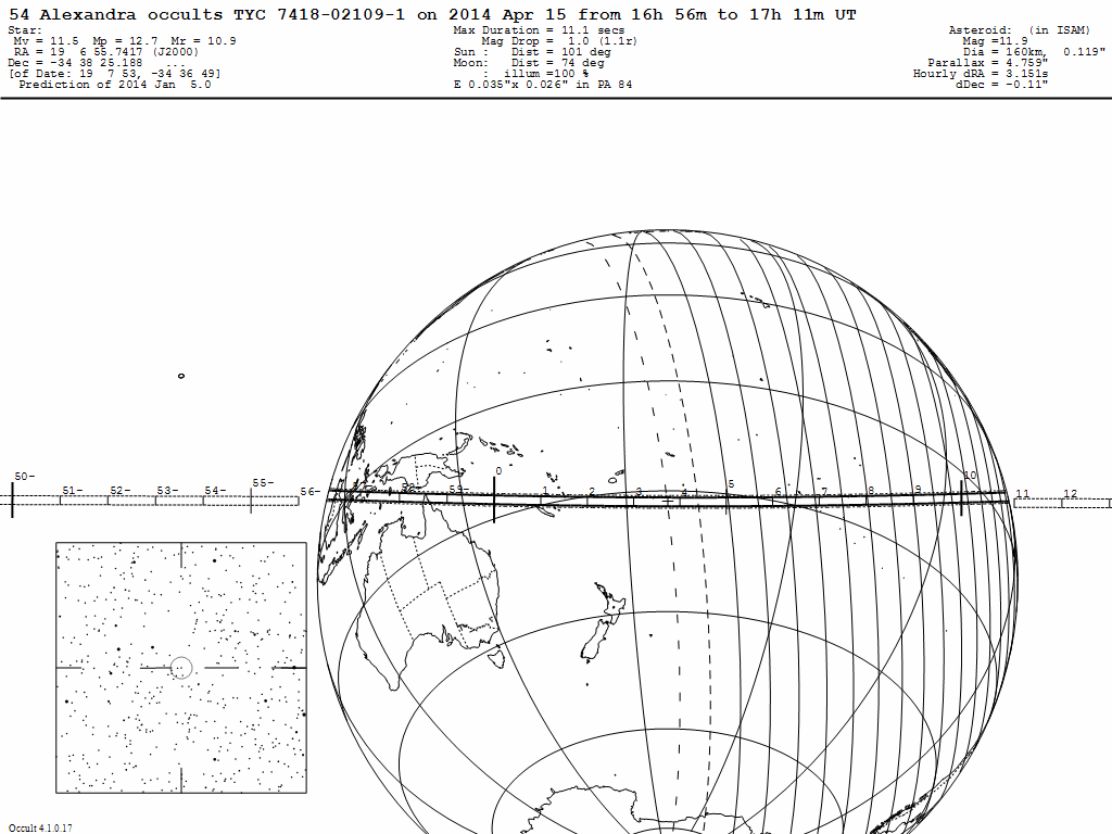 Alexandra Update Map