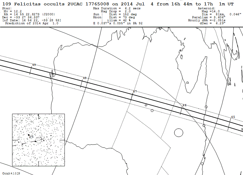 Felicitas Update Map