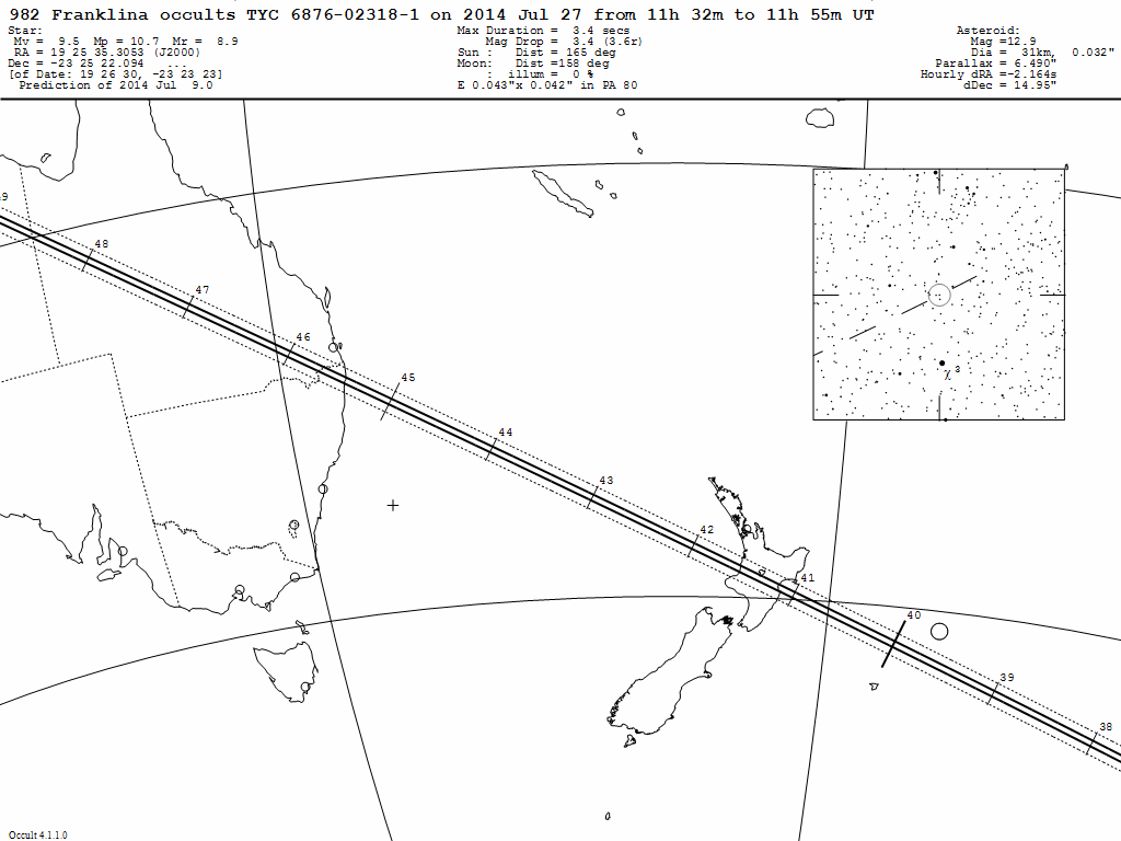 Franklina Update Map