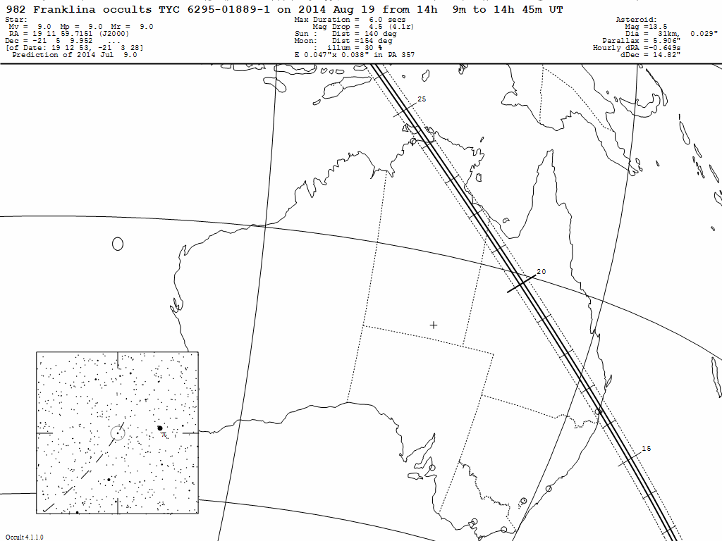 Franklina Update Map