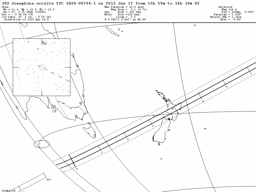 Josephina Update Map