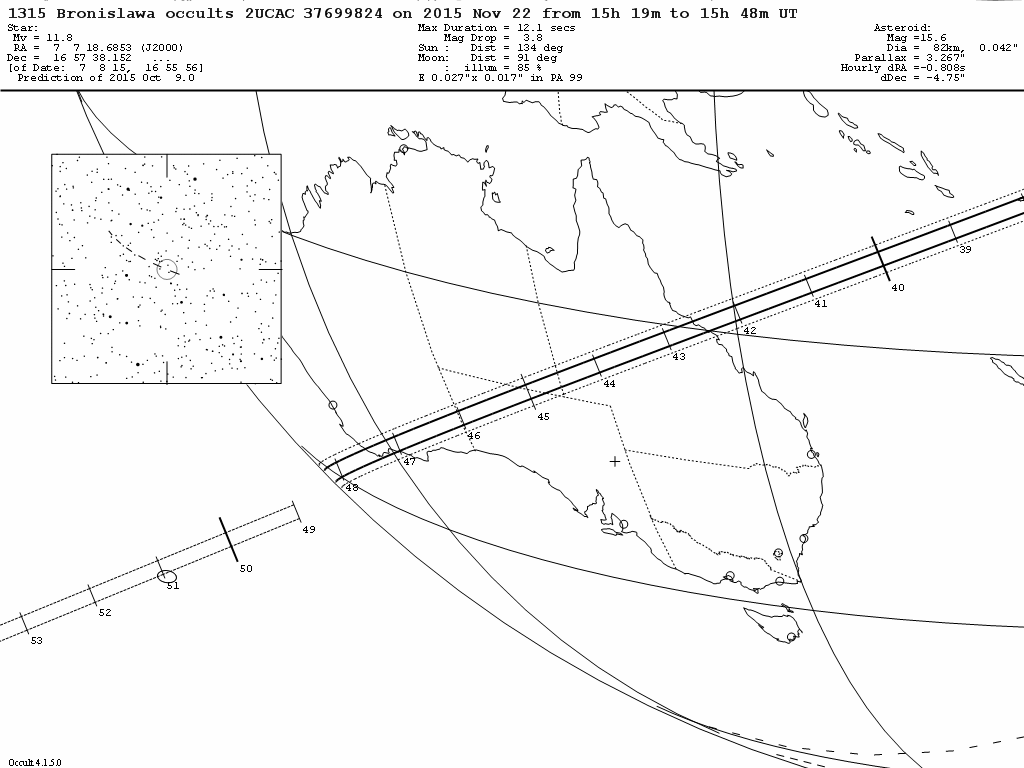 Bronislawa Update Map