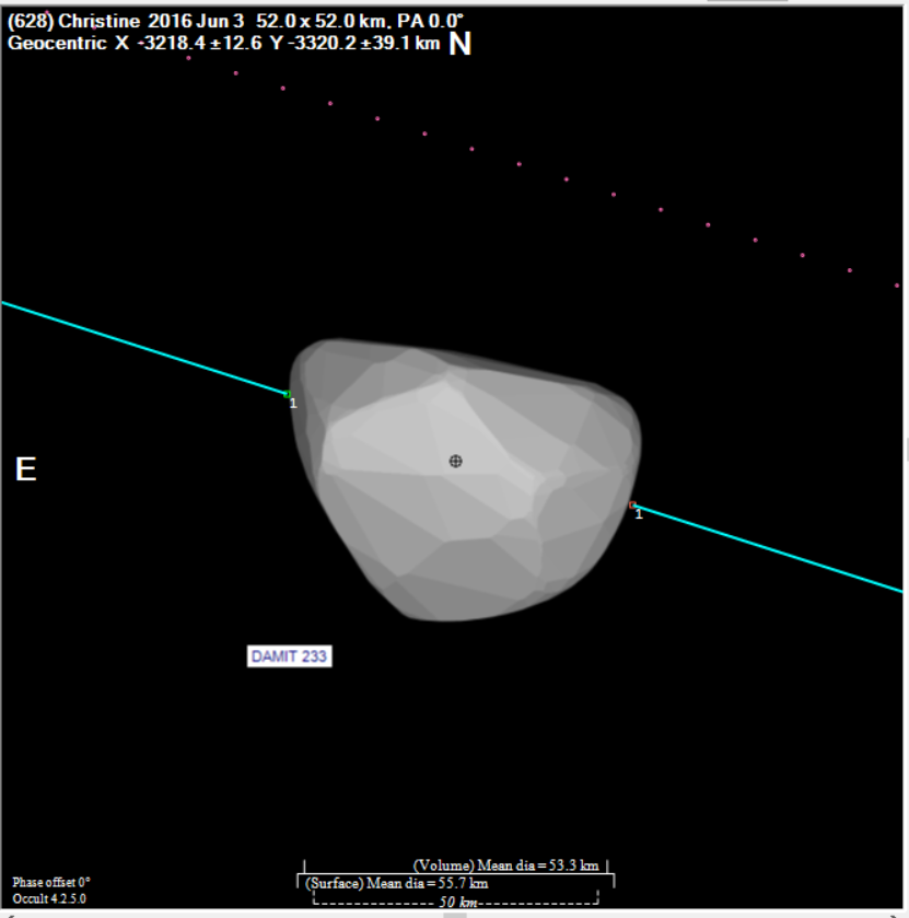 Christine occultation__ 20160603