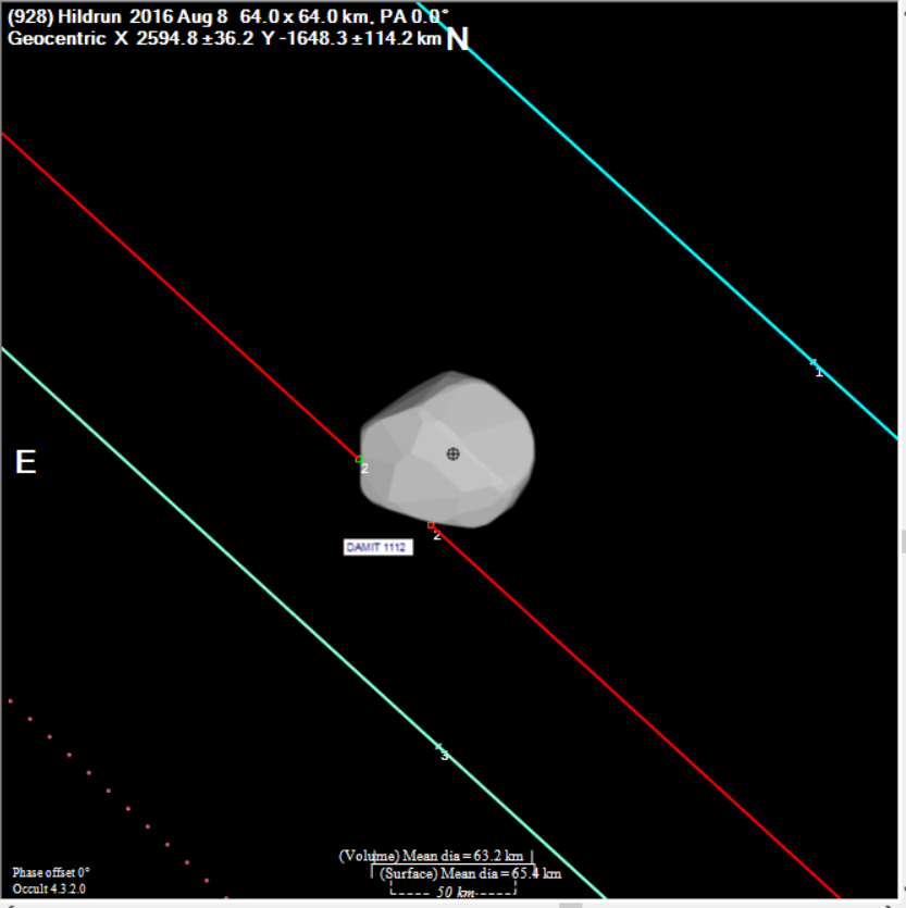 Hildrun occultation__ 20160808