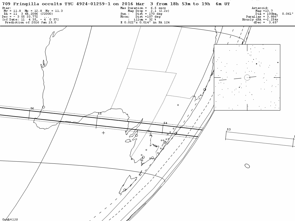 Fringilla Update Map
