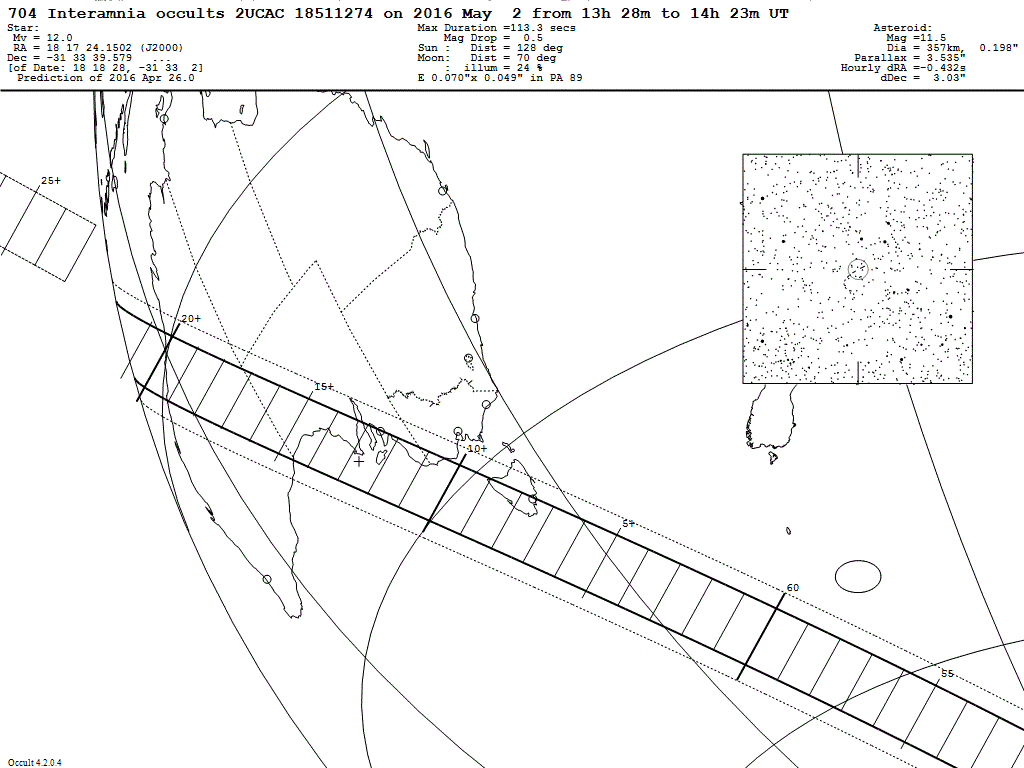 Interamnia Update Map