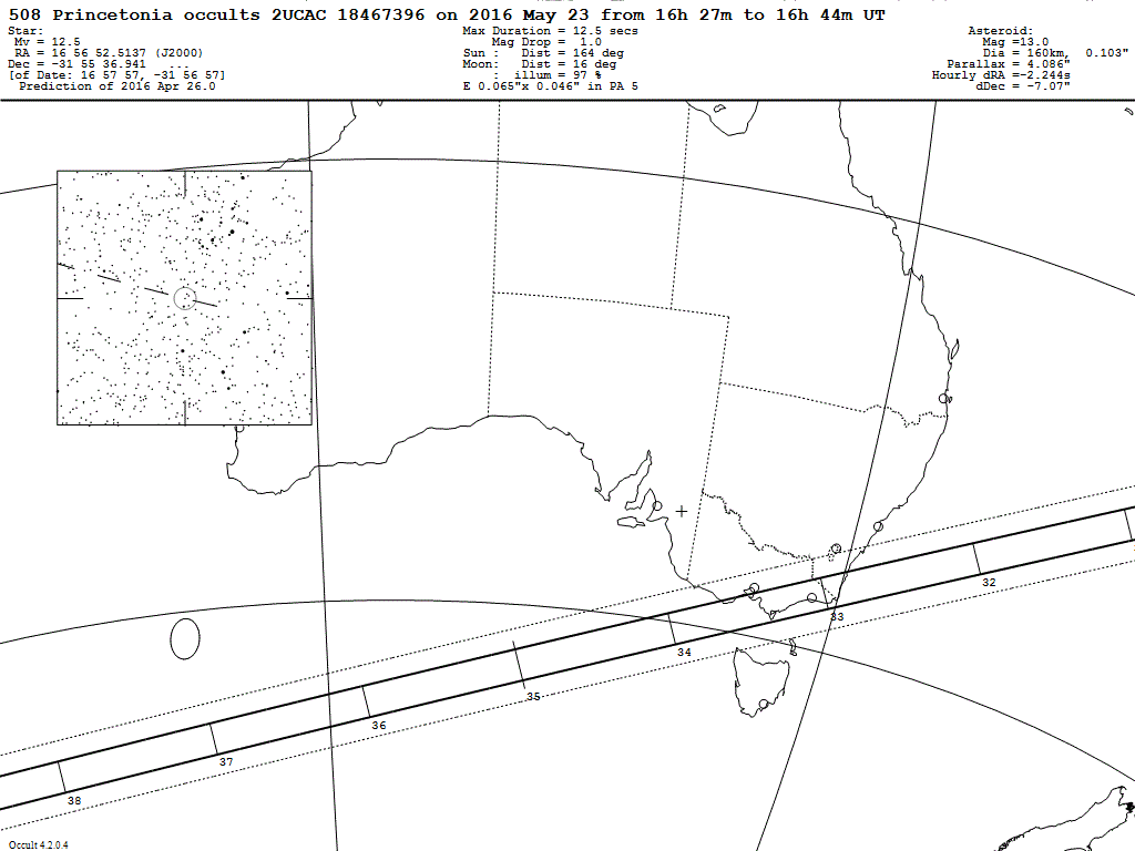 Princetonia Update Map
