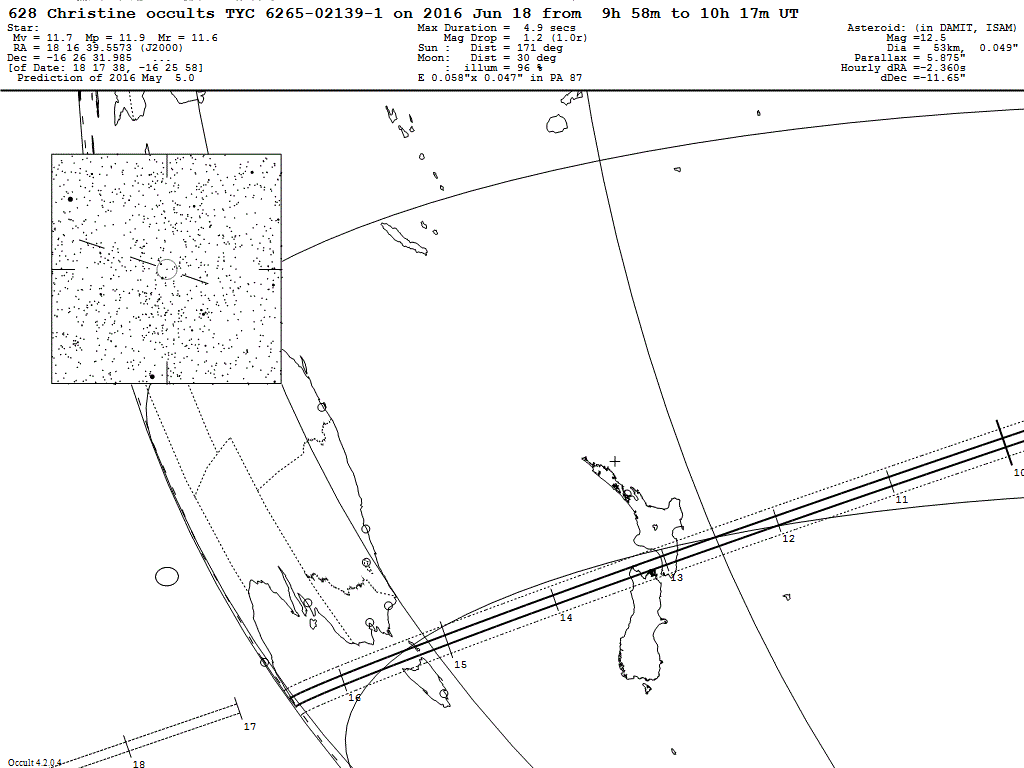 Christine Update Map